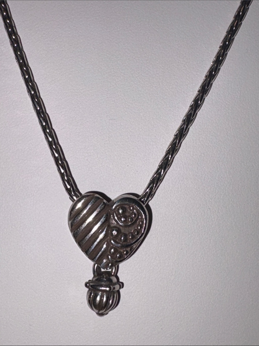 Brighton’s Sterling Silver Heart Pendant Necklace - Silver